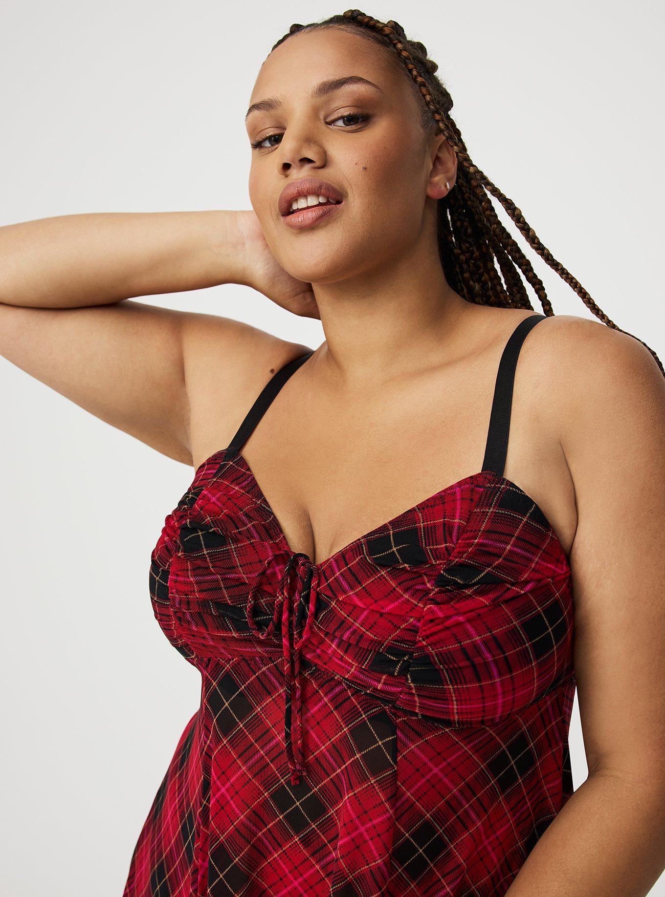 Mesh Fit & Flare Wireless Babydoll