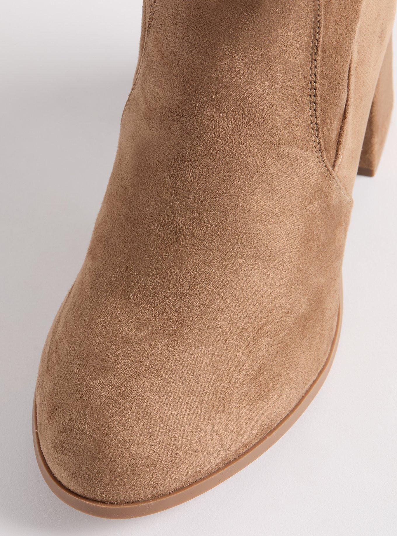 Block Heel Over The Knee Boot (WW)