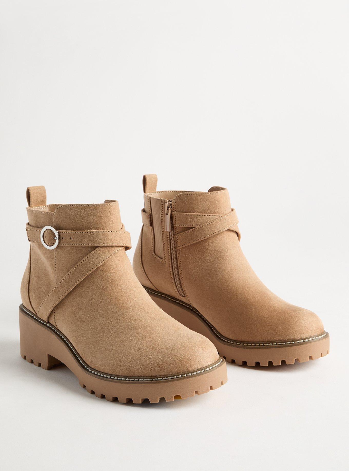 Buckle Wedge Bootie (WW