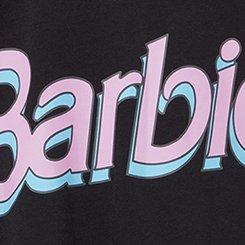 Plus Size Barbie Cotton Sleep Tank, DEEP BLACK, swatch