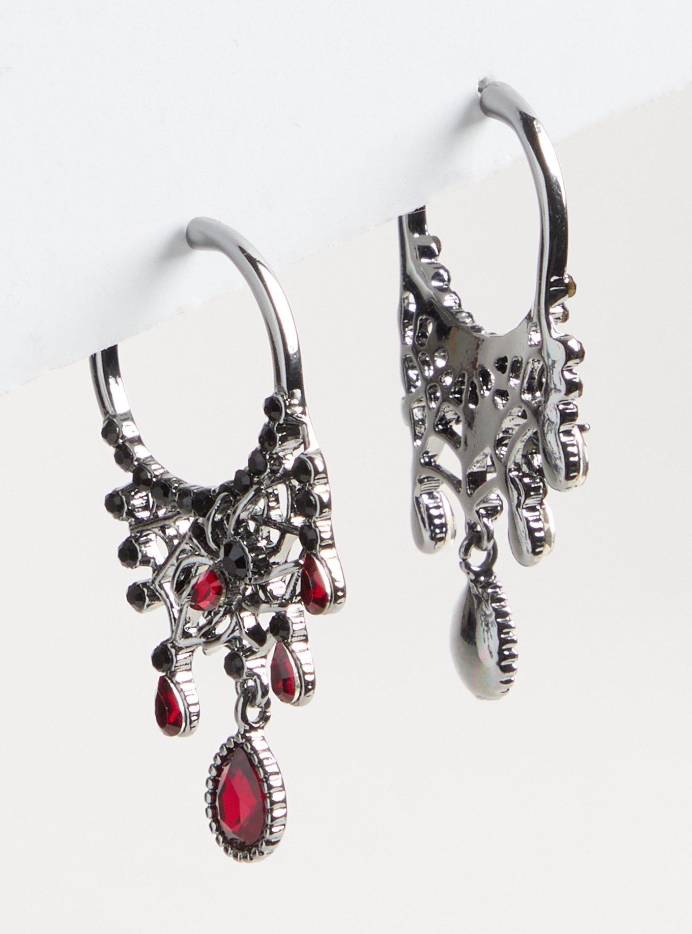 Spider Web Statement Earring