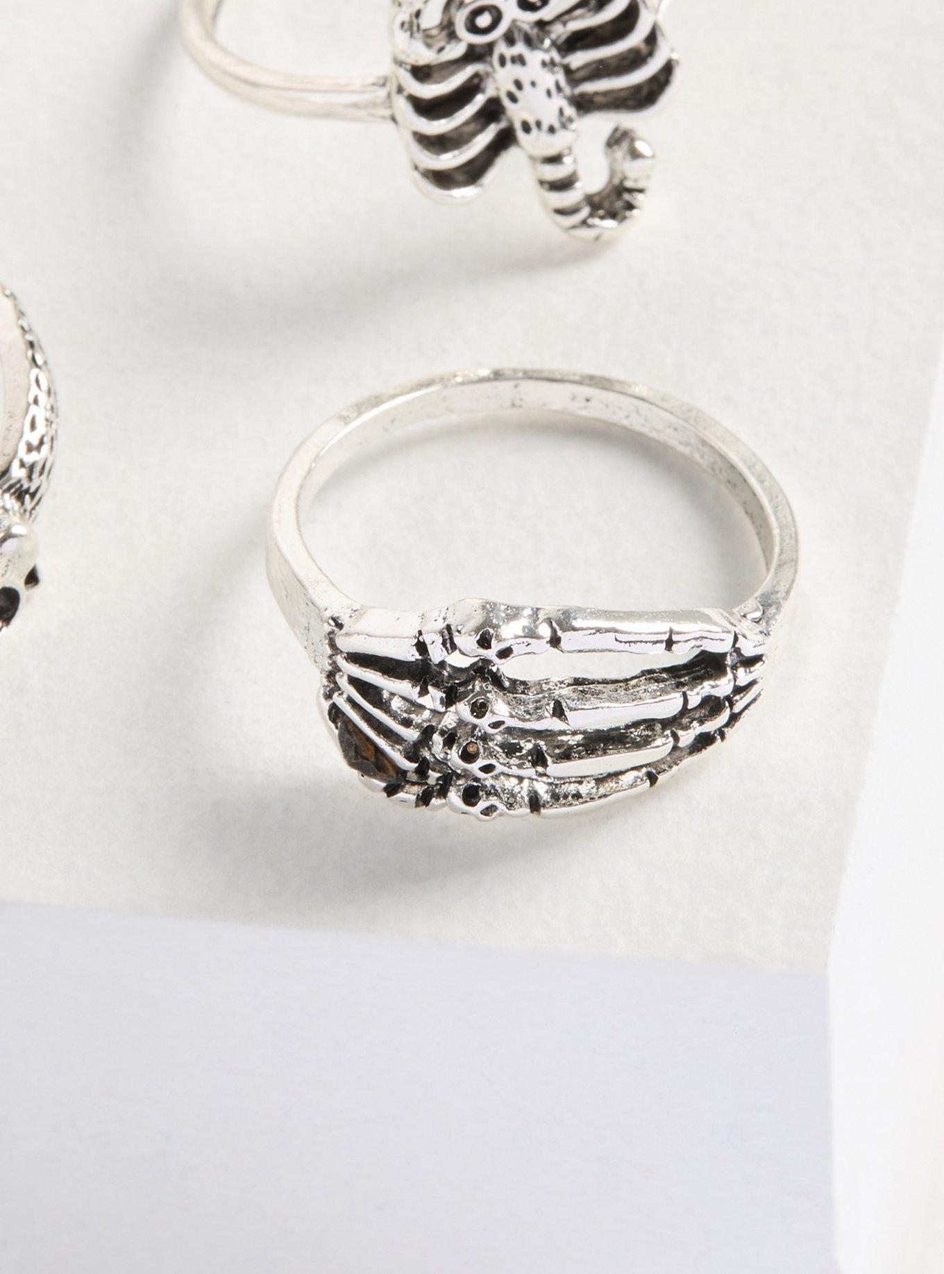 Skull Ring Set