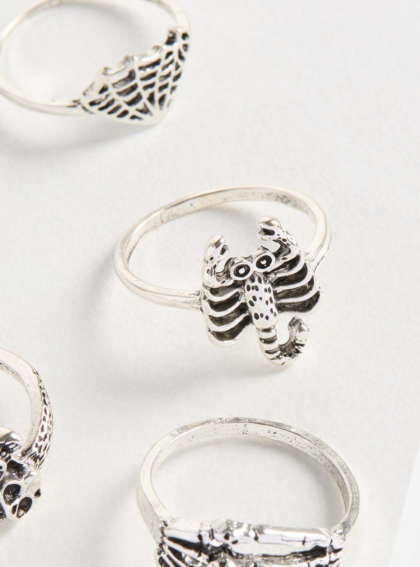 Skull Ring Set