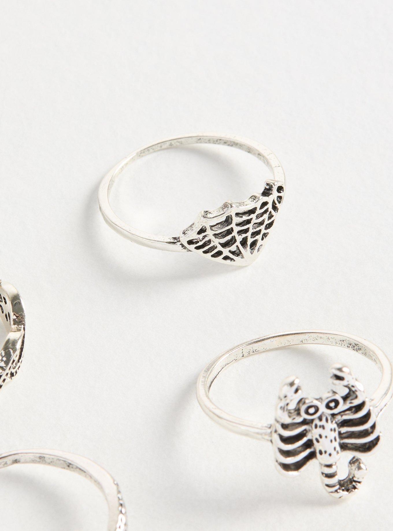 Skull Ring Set