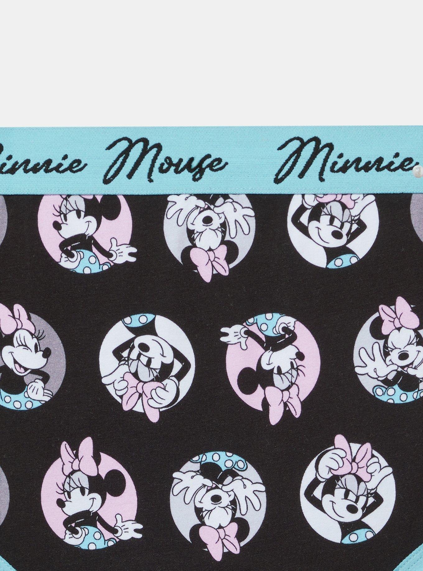 Minnie Mouse Mid Rise Cotton Cheeky Panty