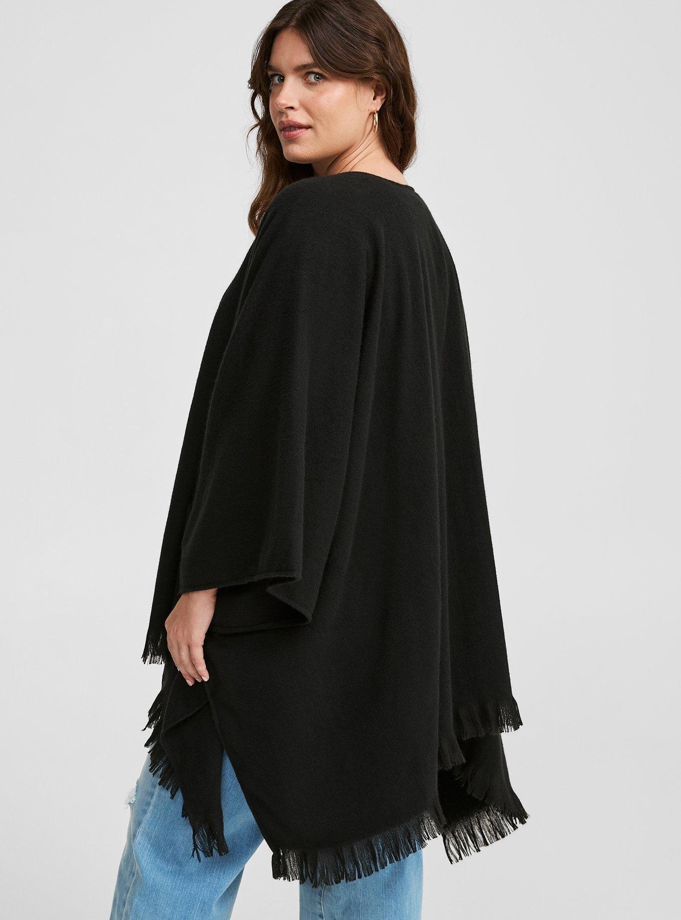 Plus Size - Woven Pocket Ruana - Torrid