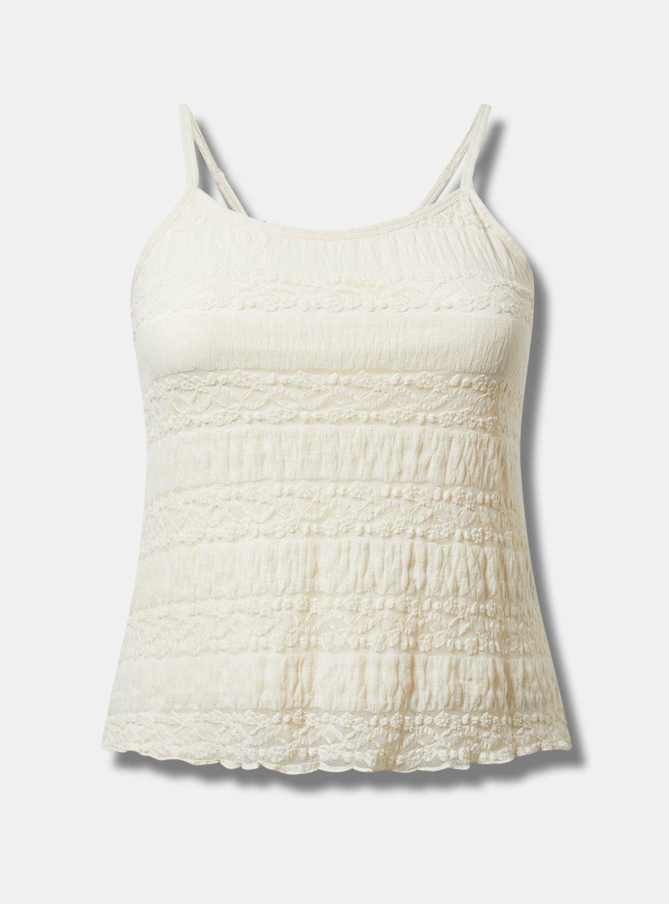 Lace Scoop Neck Cami