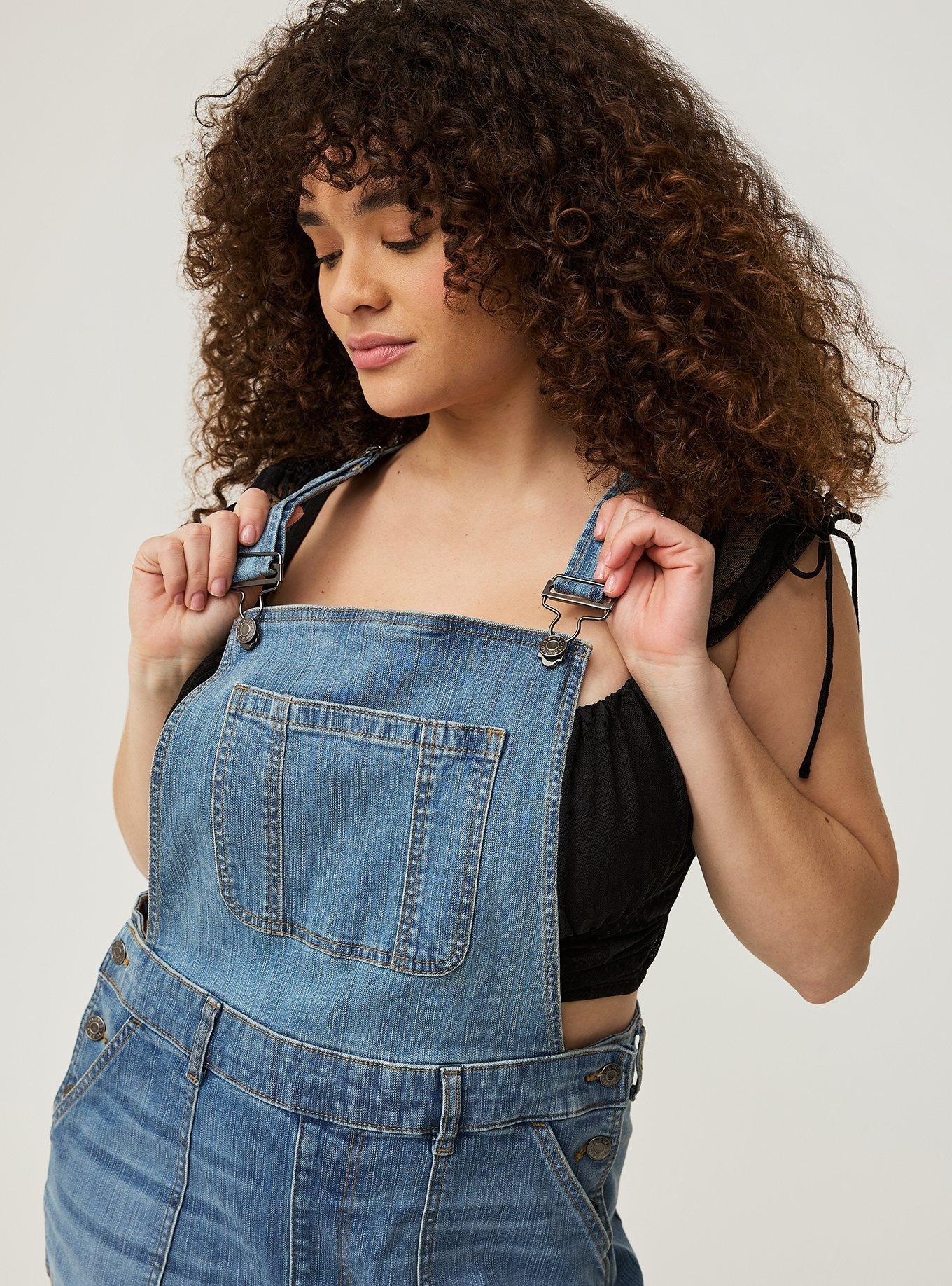 Plus Size - High-Rise Wide Leg Overall - Torrid