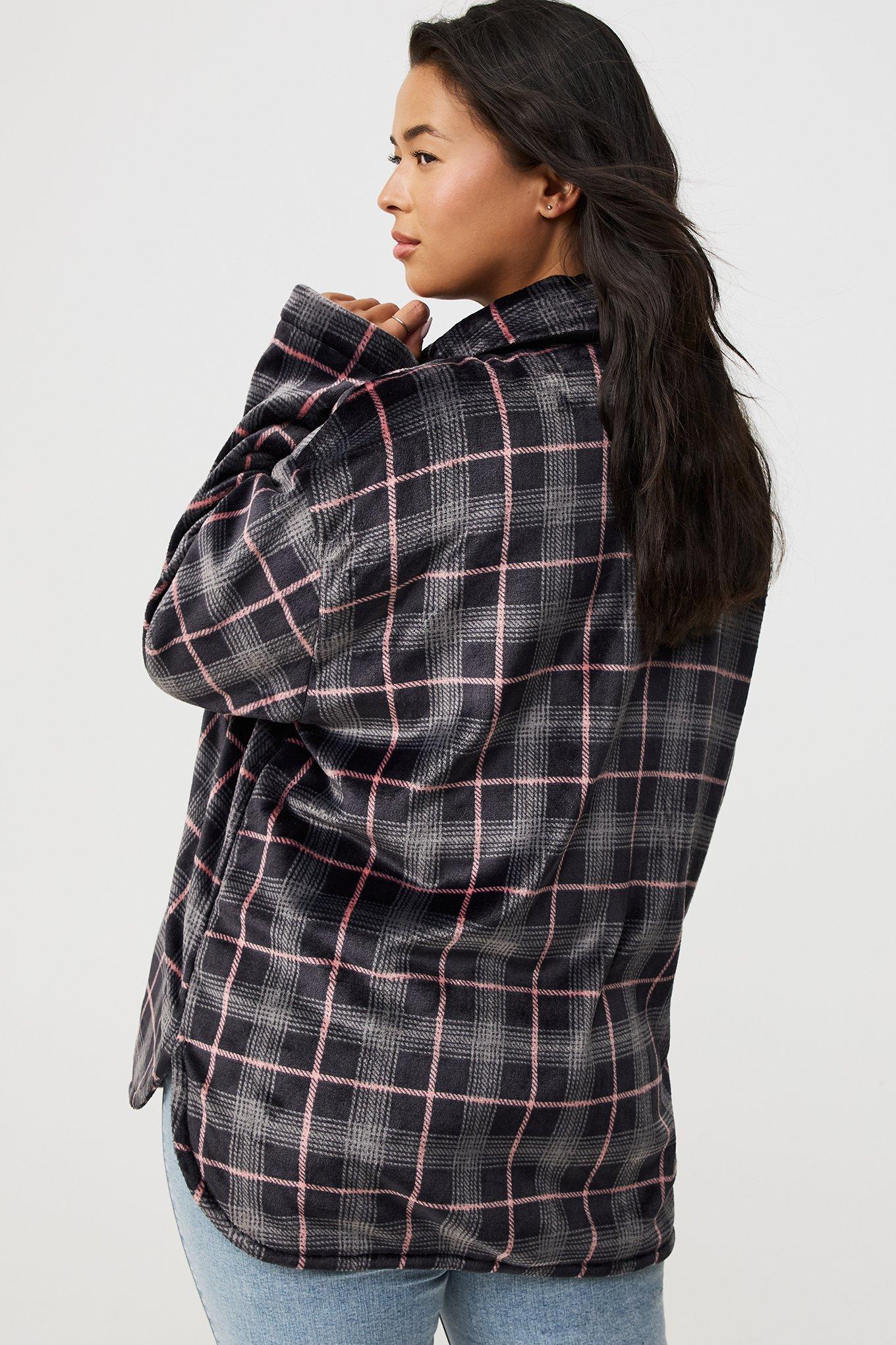 Snap Front Shacket