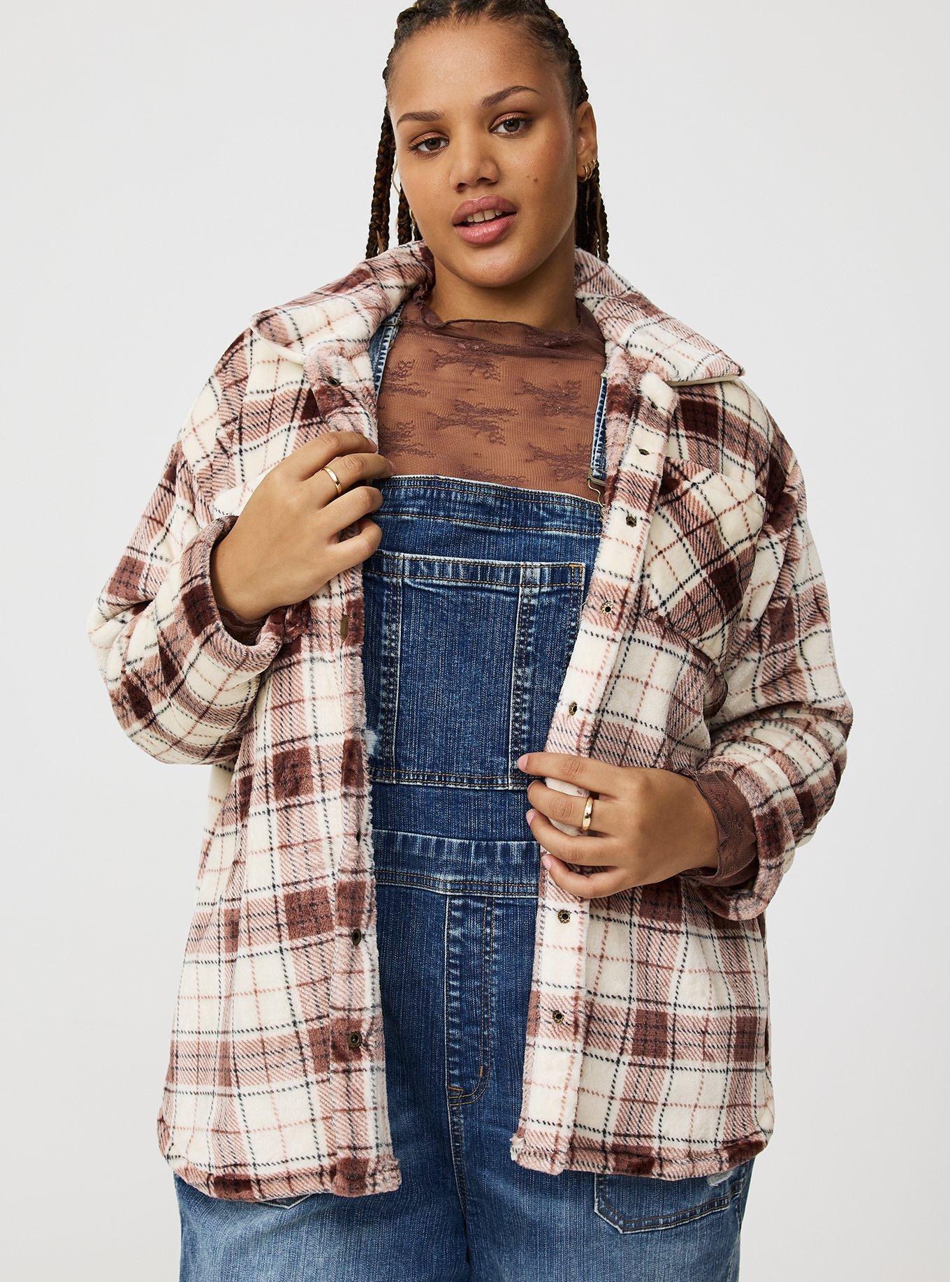 Snap Front Shacket