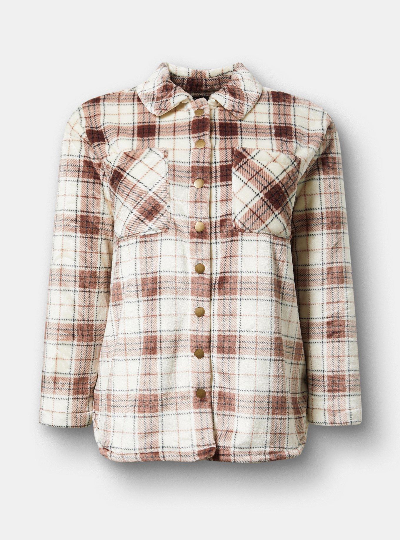 Snap Front Shacket