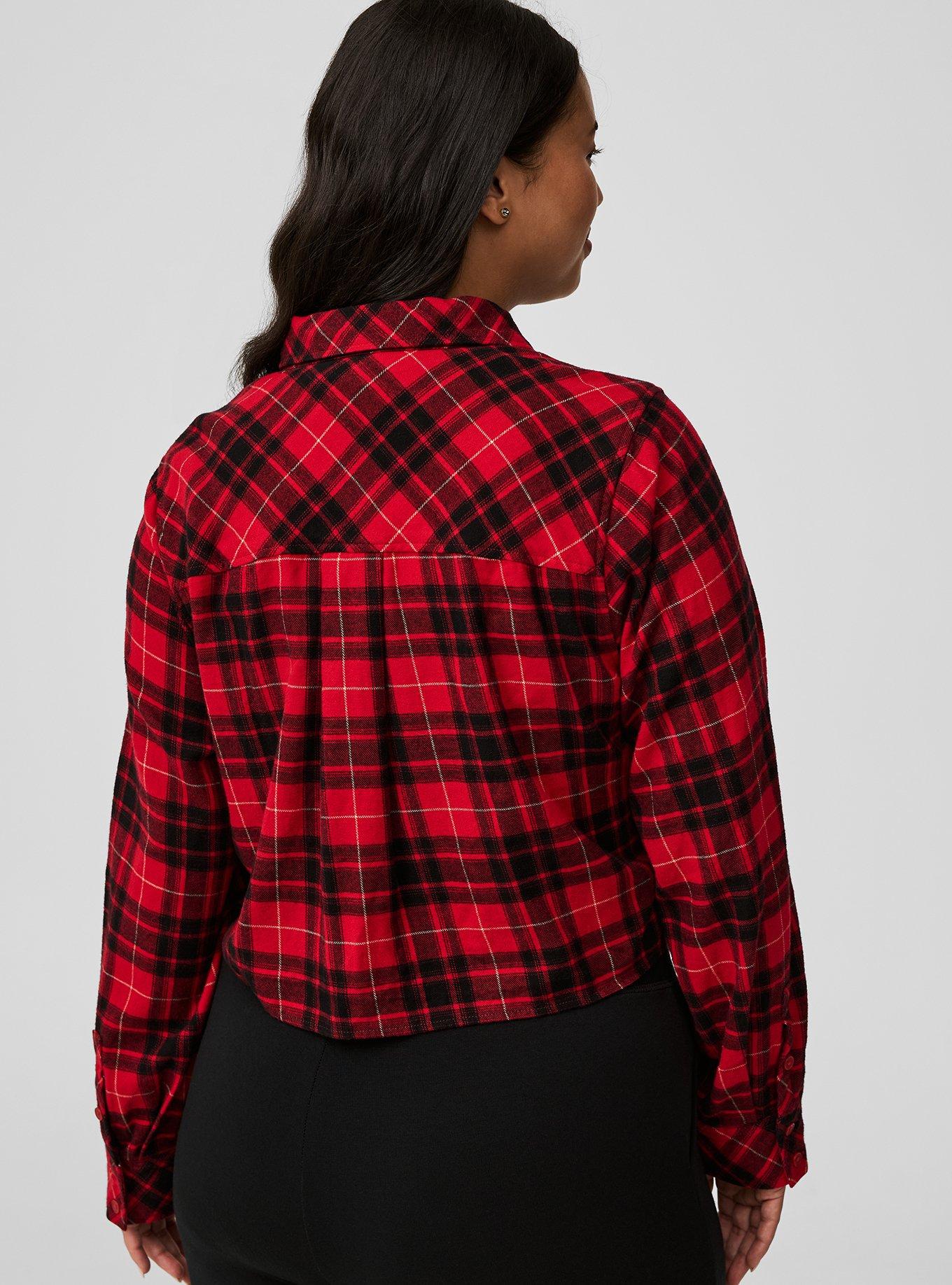 Lizzie Long Sleeve Crop Shirt