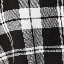 Plus Size Lizzie Long Sleeve Crop Shirt, COMET PLAID, swatch