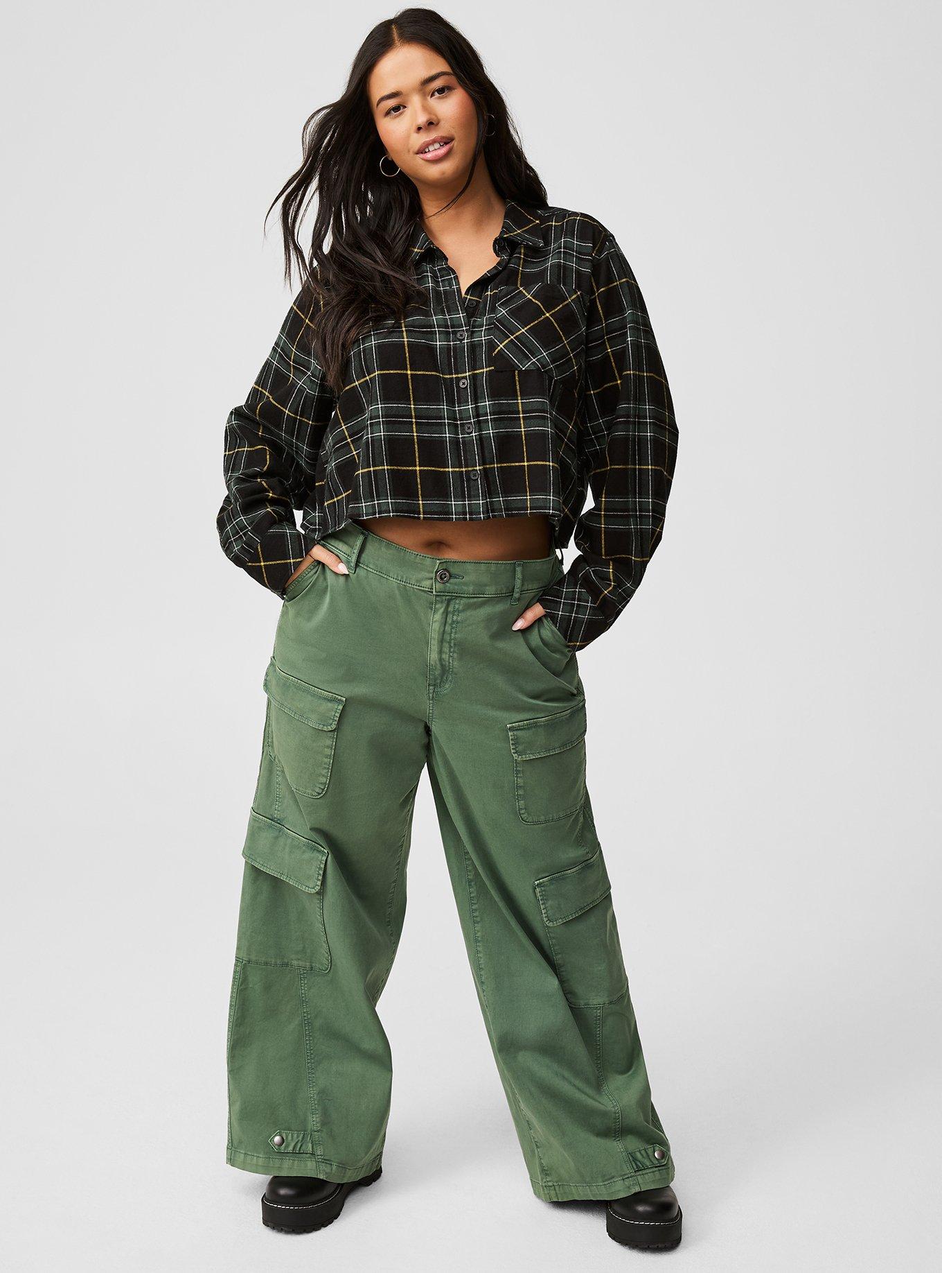 Lizzie Long Sleeve Crop Shirt