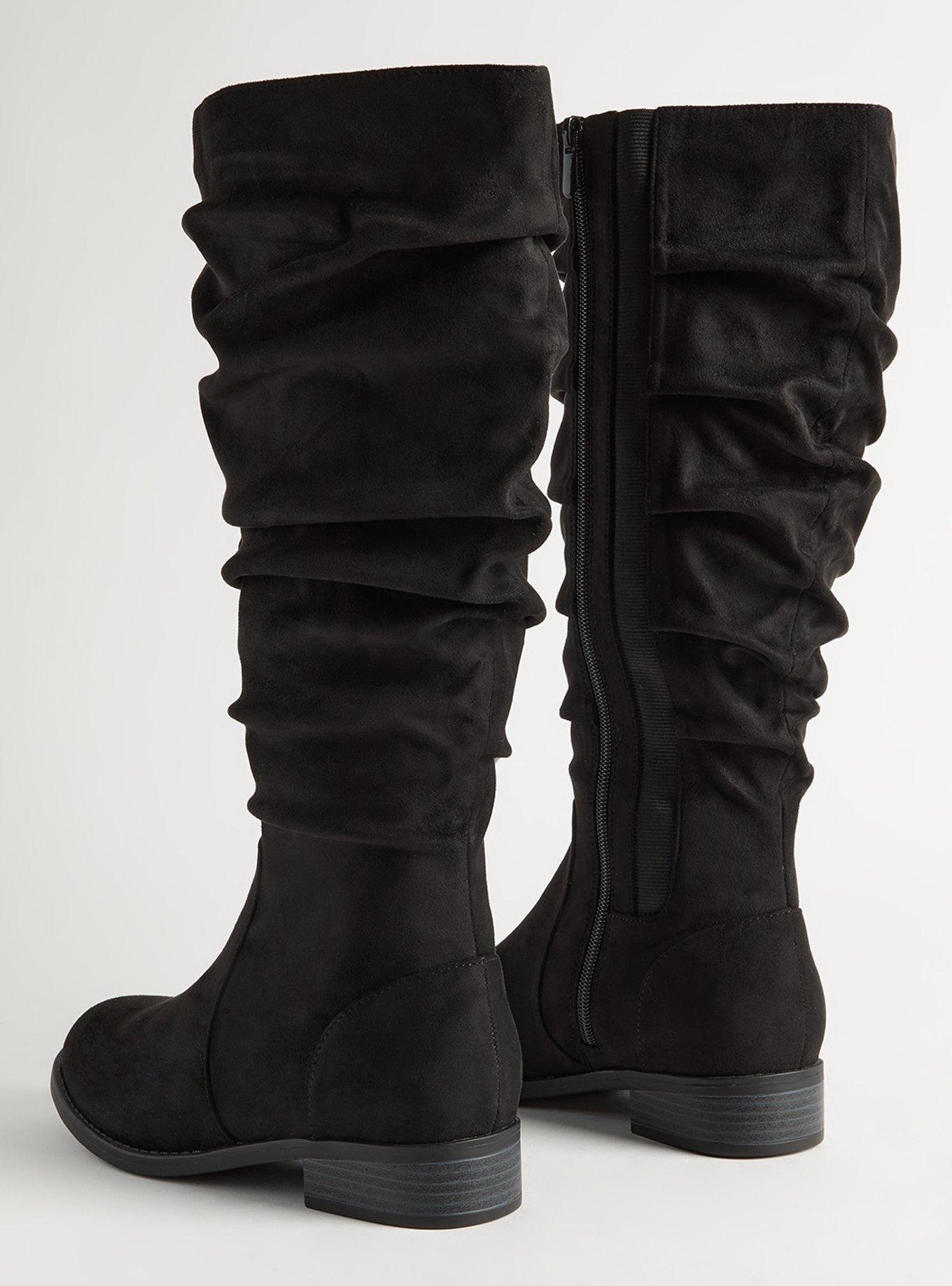 Slouch Flat Knee Boot (WW)