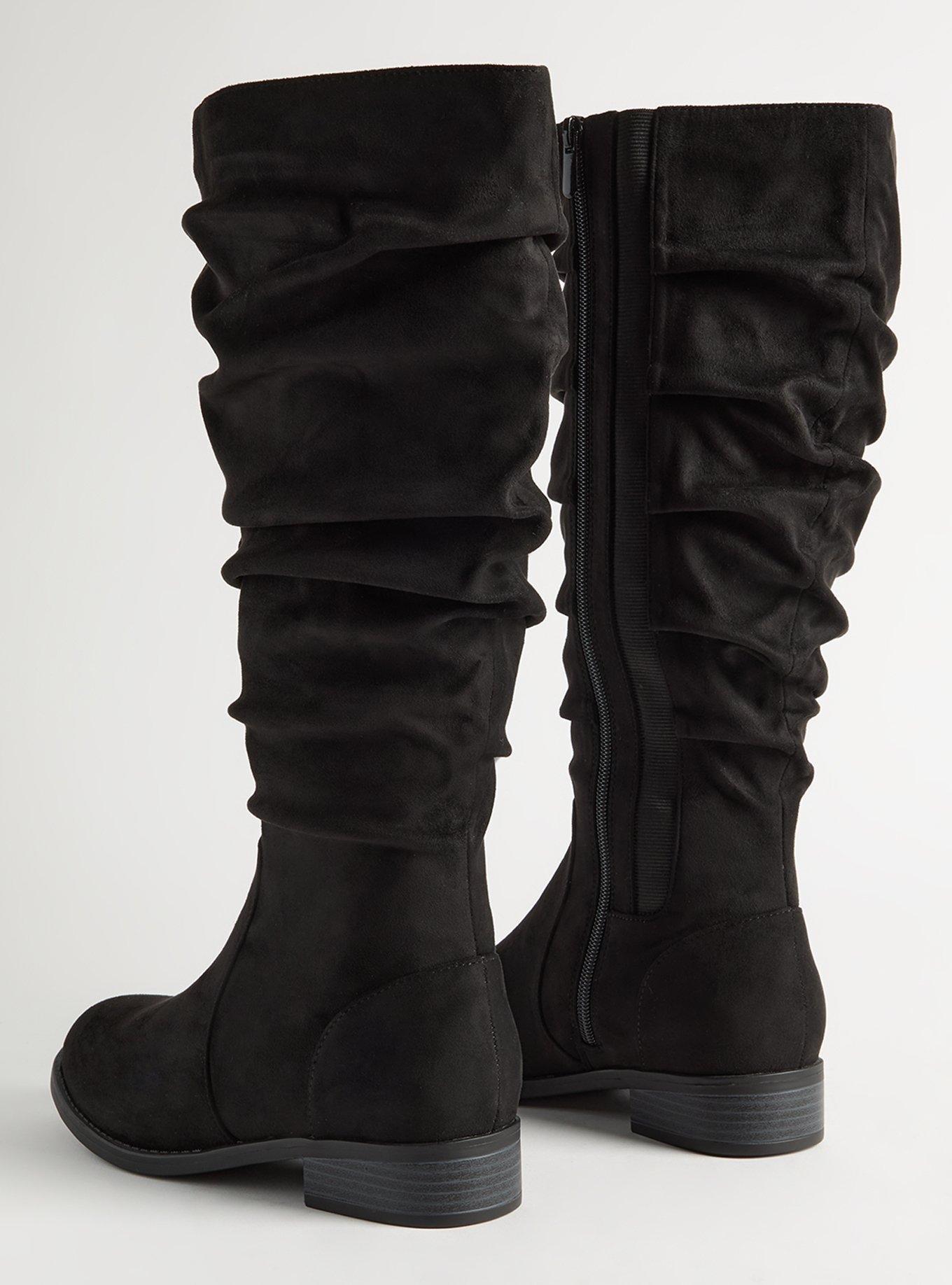 Slouch Flat Knee Boot (WW