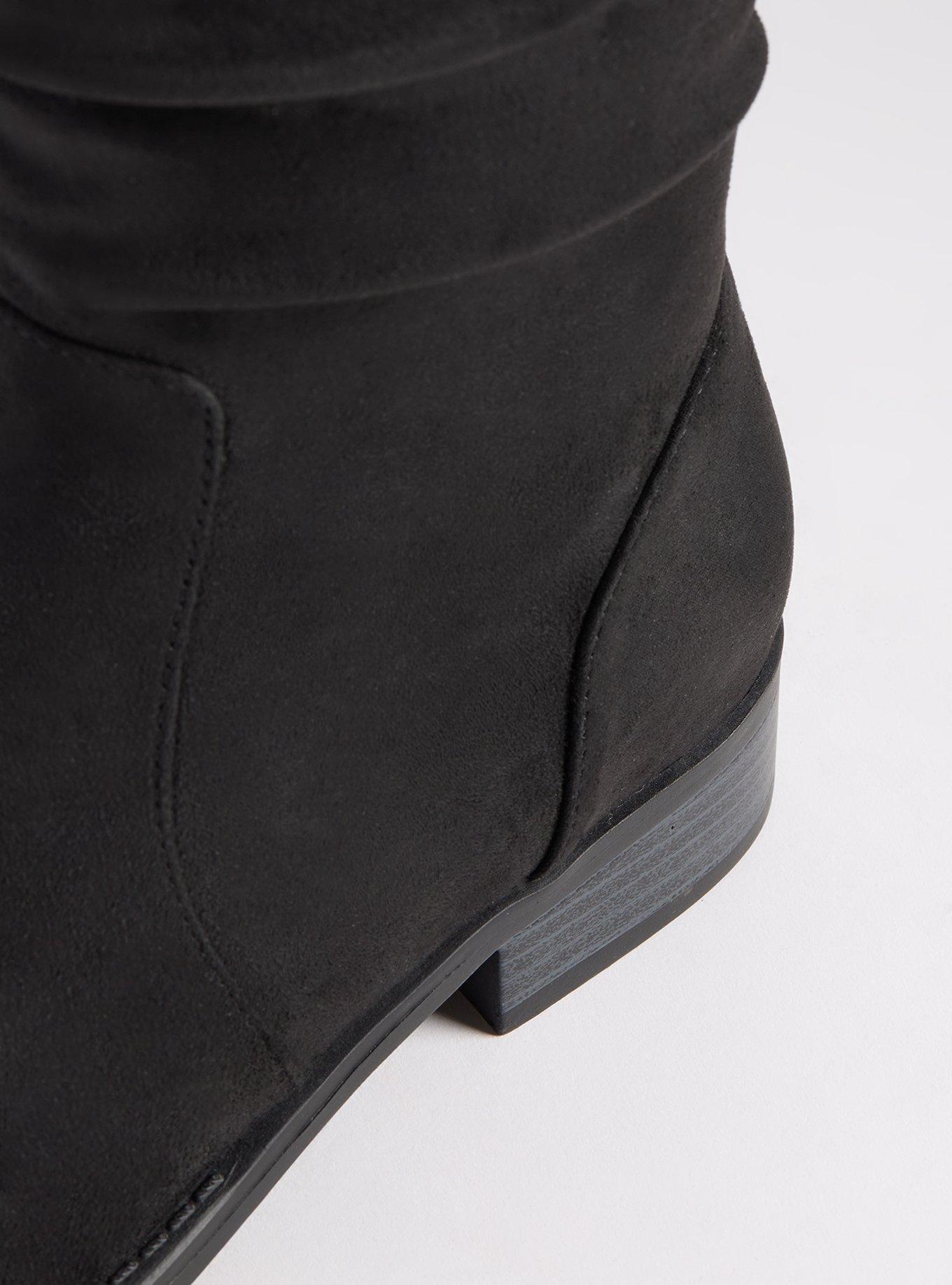 Slouch Flat Knee Boot (WW)