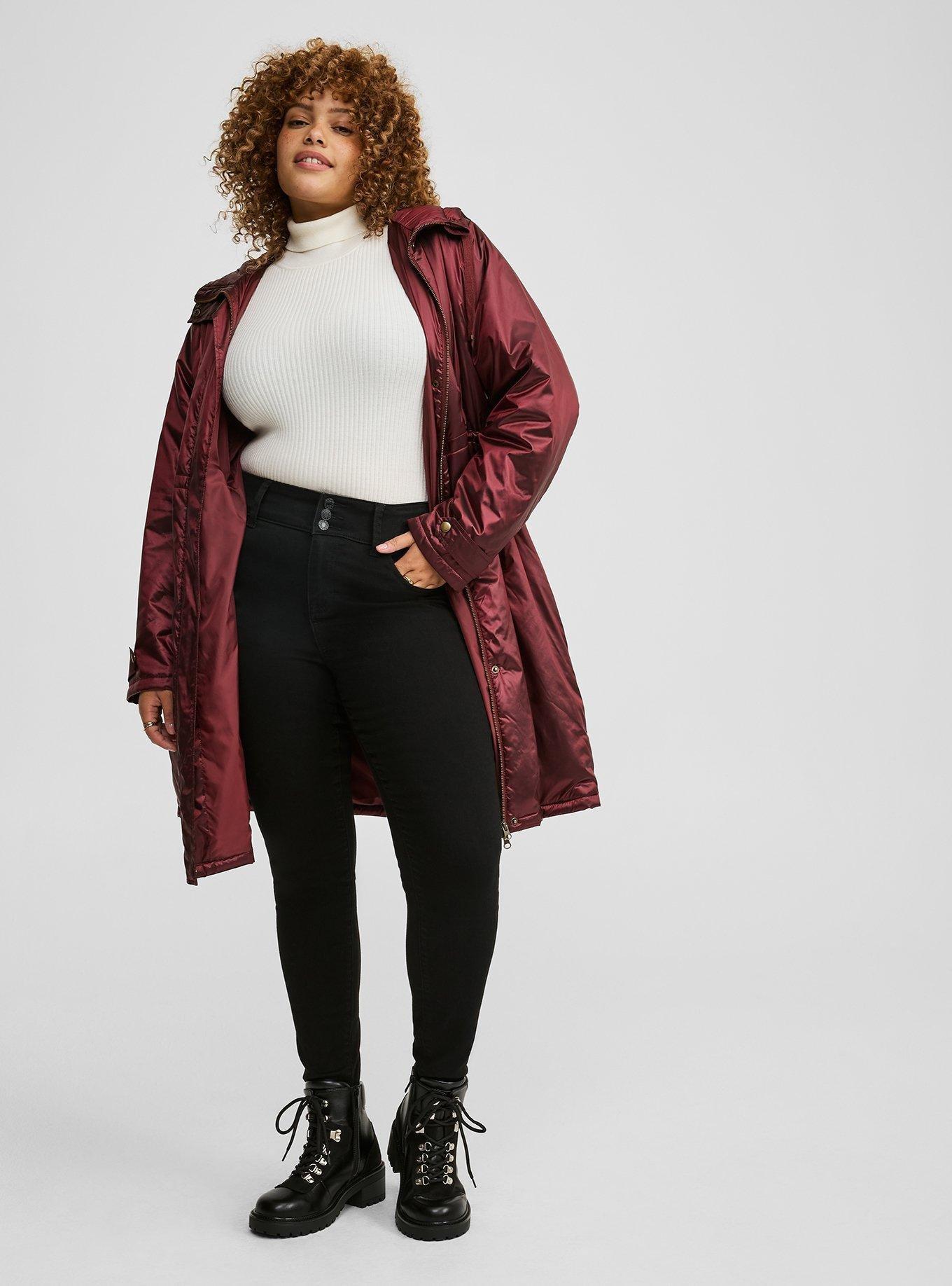 Metallic Puffer Jacket