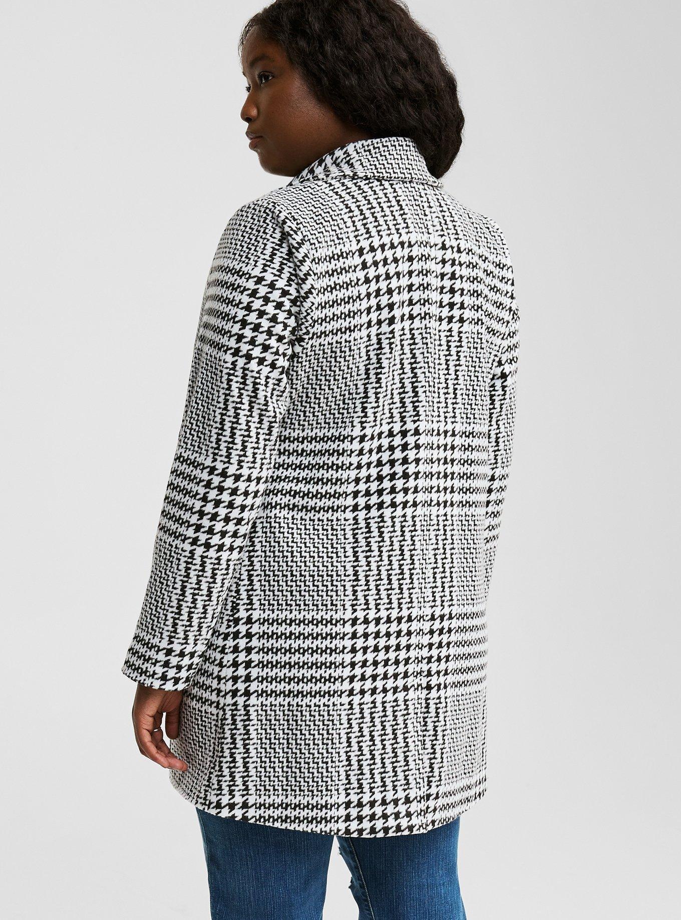 Cozy Double Knit Longline Blazer
