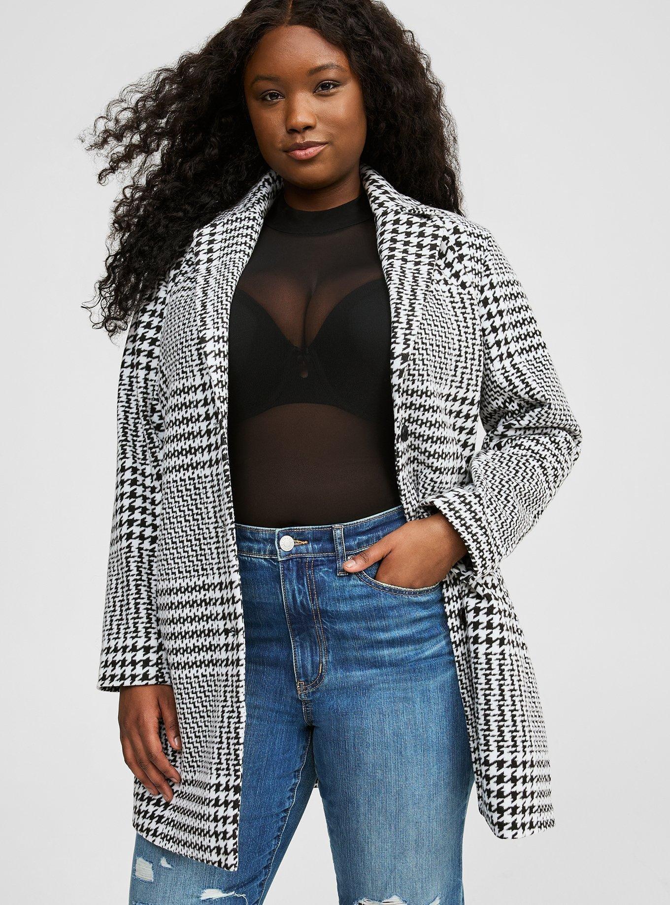 Cozy Double Knit Longline Blazer