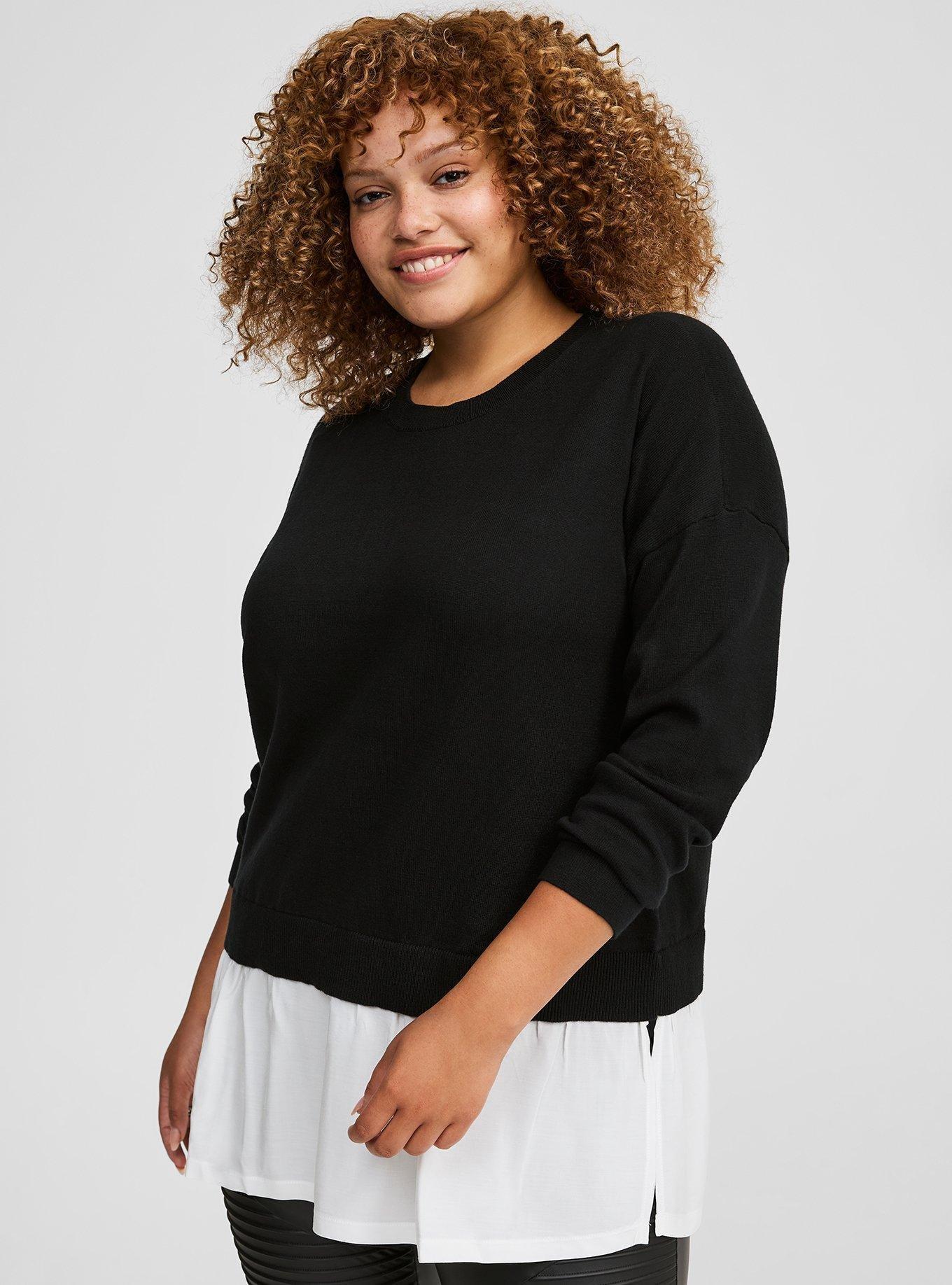 100 cott fashion s sweaters plus size