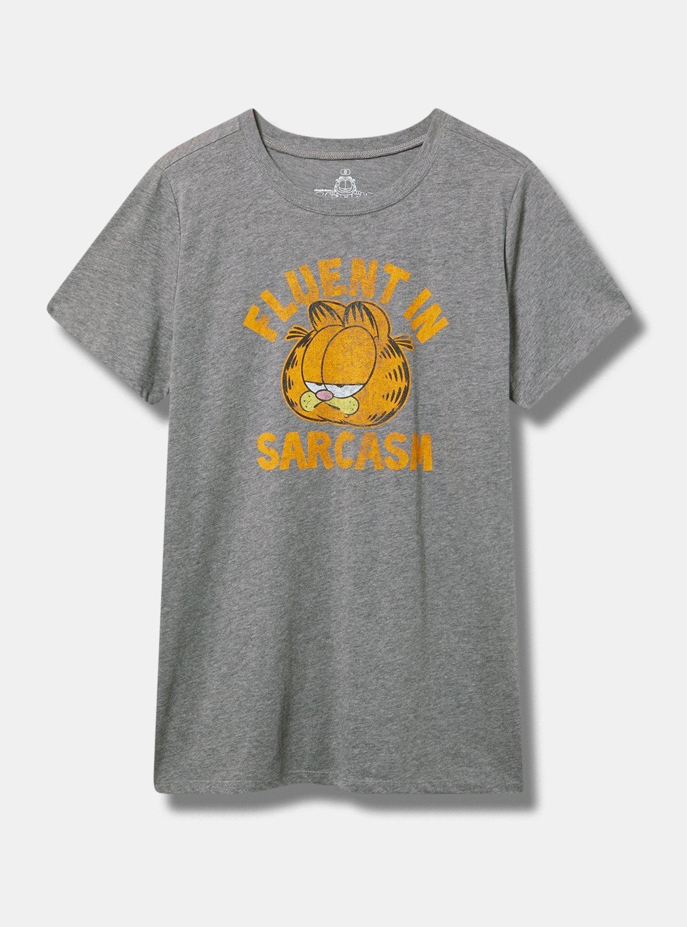 Garfield Classic Fit Cotton Crew Tee