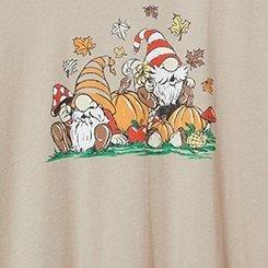 Fall Gnomes Classic Fit Heritage Jersey Crew Tee, TEA STAIN, swatch