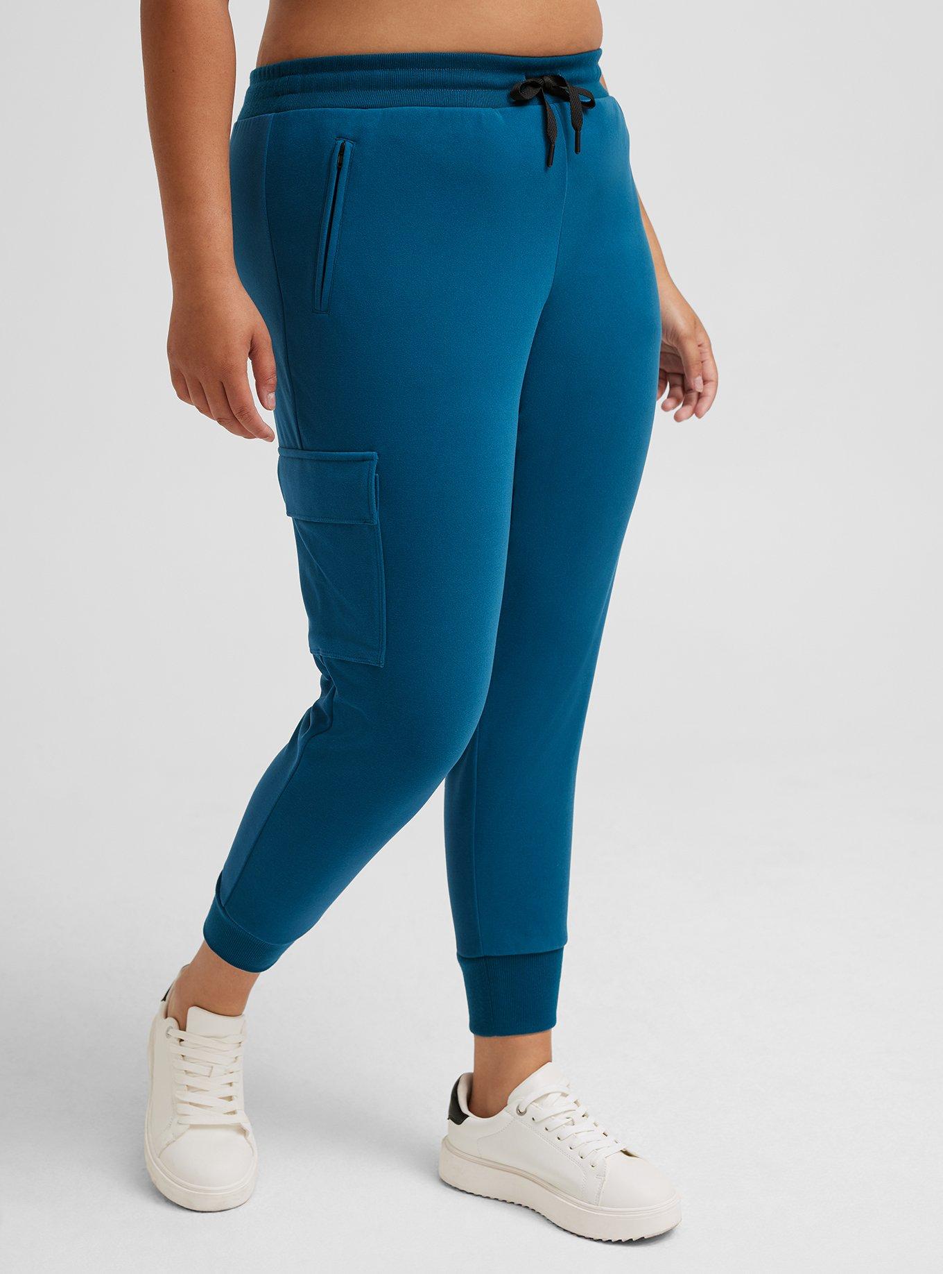 Happy Camper Micro Fleece Cargo Pocket Jogger