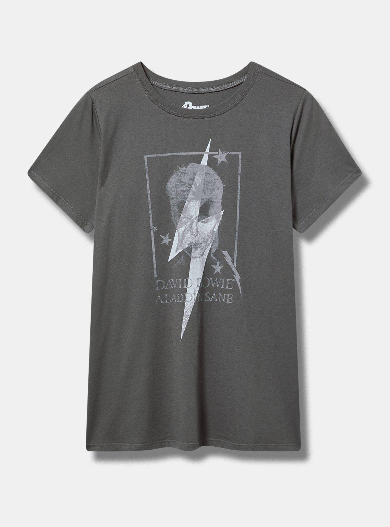 David Bowie Classic Fit Cotton Crew Tee