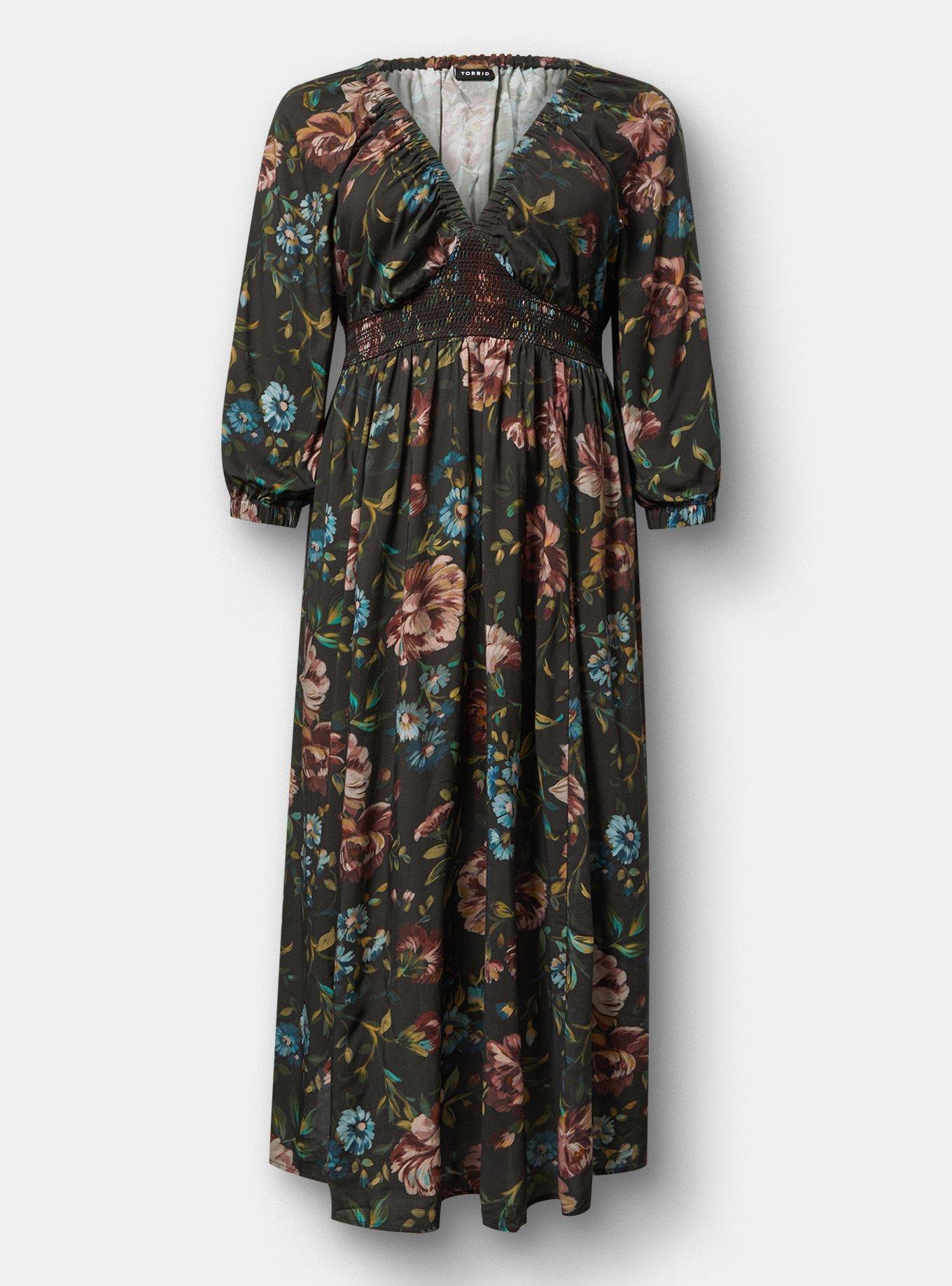 Plus Size - 3/4 Maxi Dress - Torrid