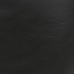 Midi Faux Leather Front Slit Skirt, DEEP BLACK, swatch