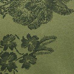 Plus Size Heritage Jersey Relaxed V-Neck Tee, TROMPE LOEIL FLORAL ARTWORK GREEN, swatch