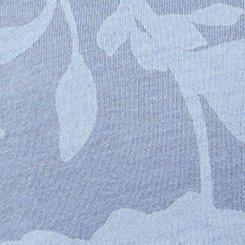 Heritage Jersey Relaxed V-Neck Tee, CONTEMPLATE FLORAL BLUE, swatch