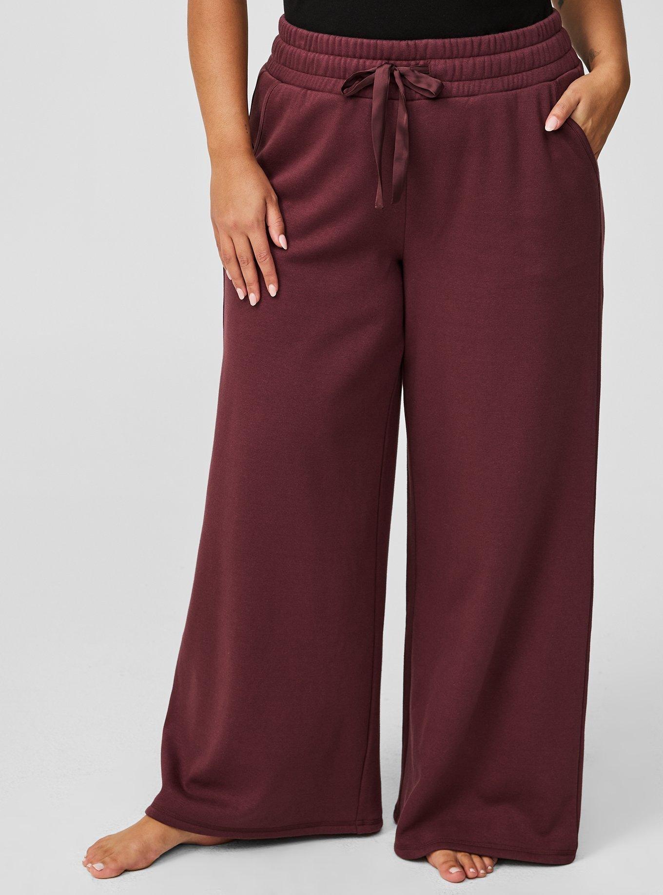 Cloud Fleece Wide Leg Lounge Pant