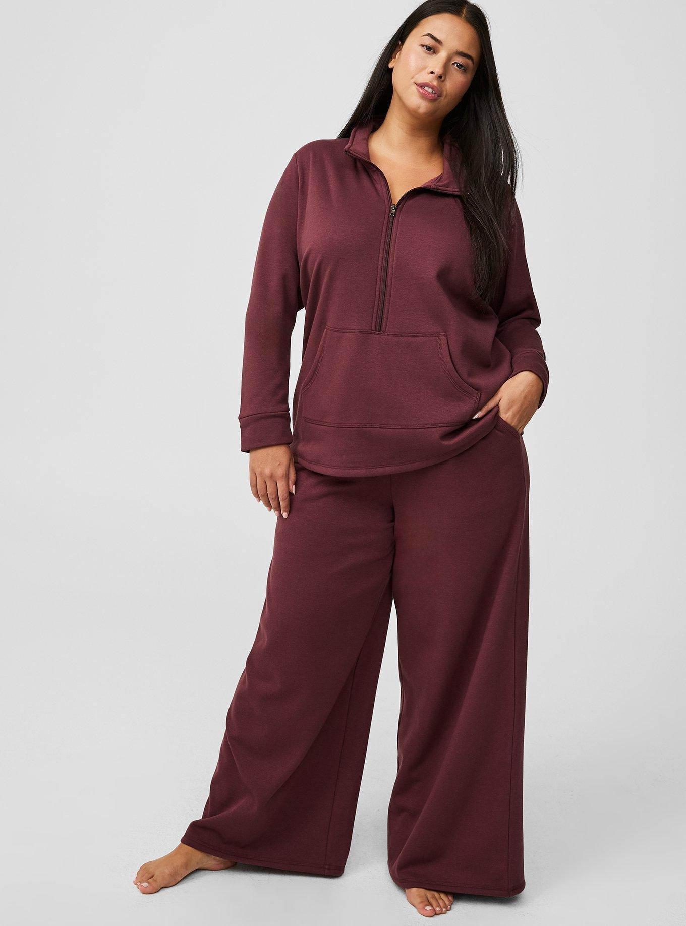 Cloud Fleece Wide Leg Lounge Pant