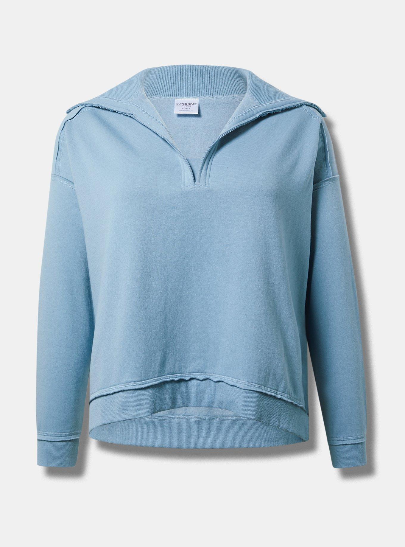 V-Neck Pullover Sweatshirt