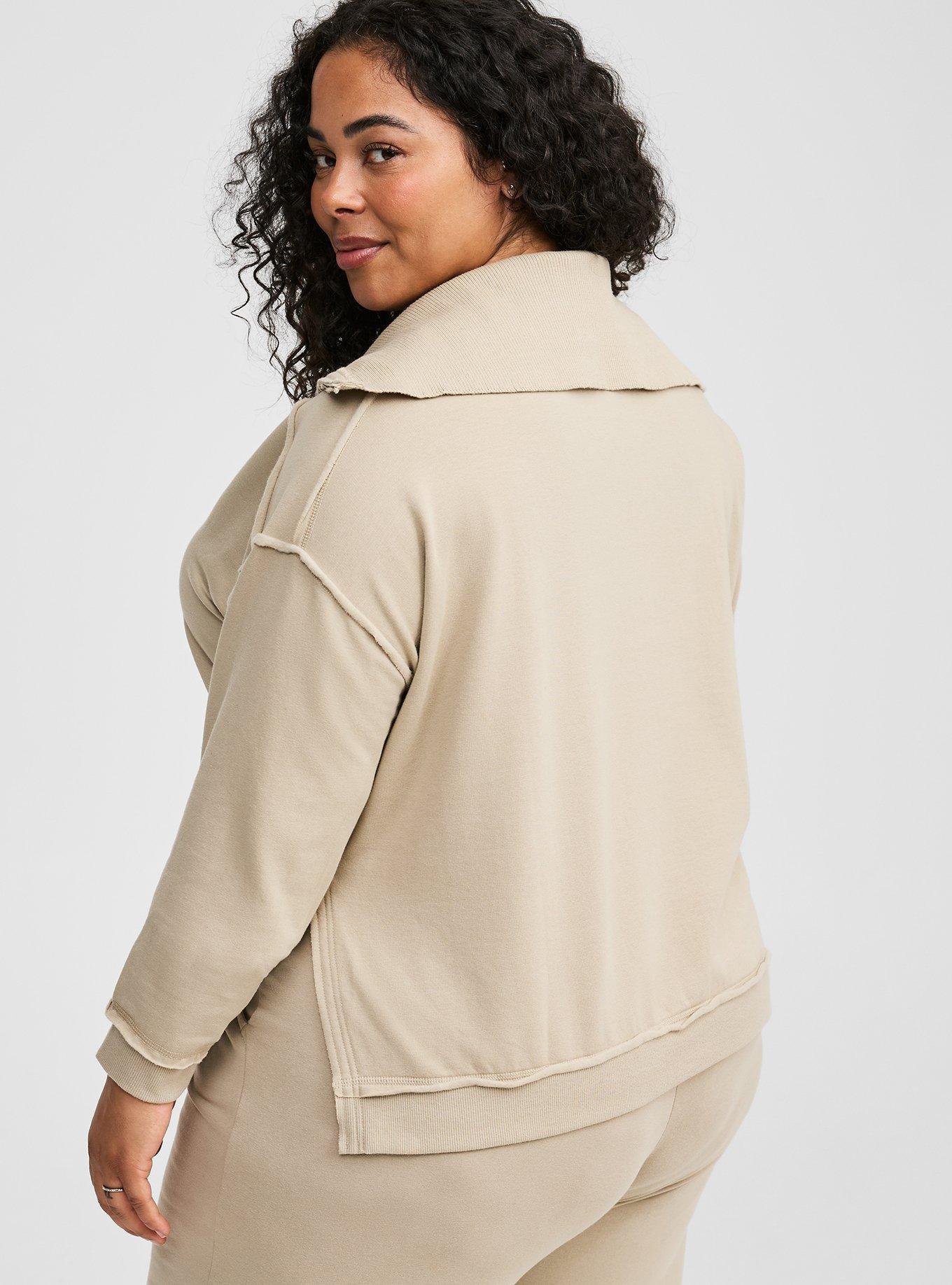 V-Neck Pullover Sweatshirt