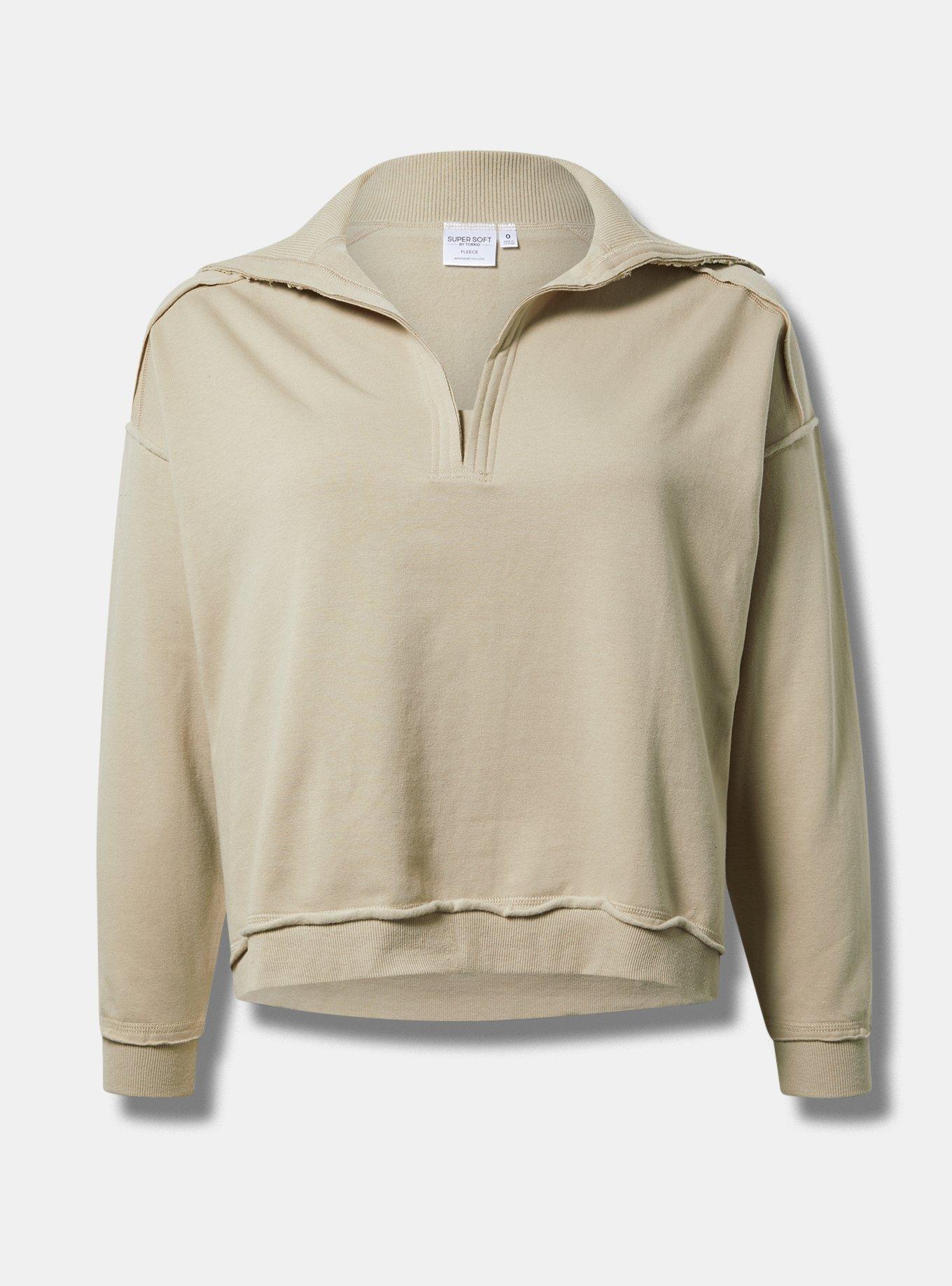 V-Neck Pullover Sweatshirt