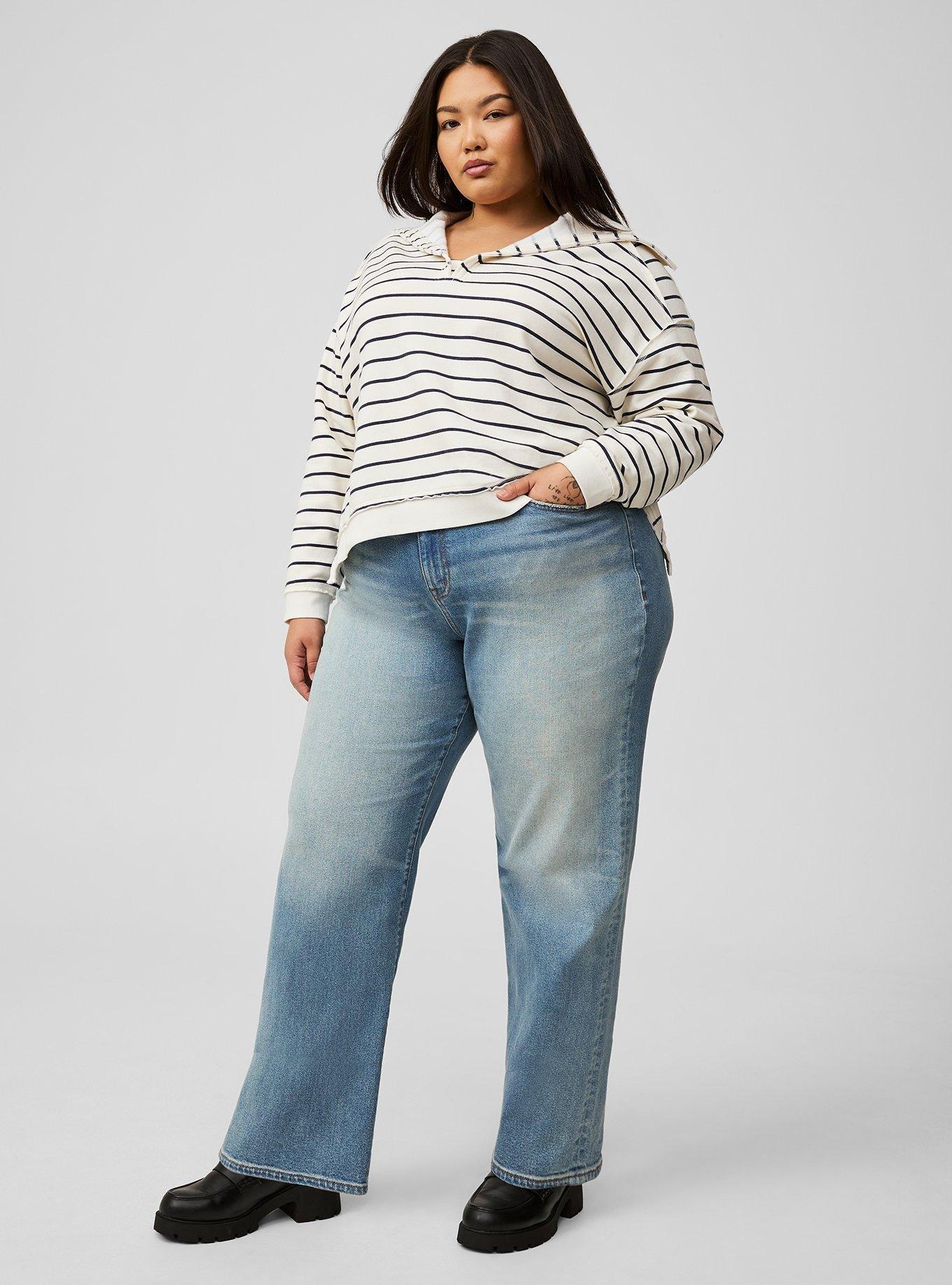 V-Neck Pullover Sweatshirt