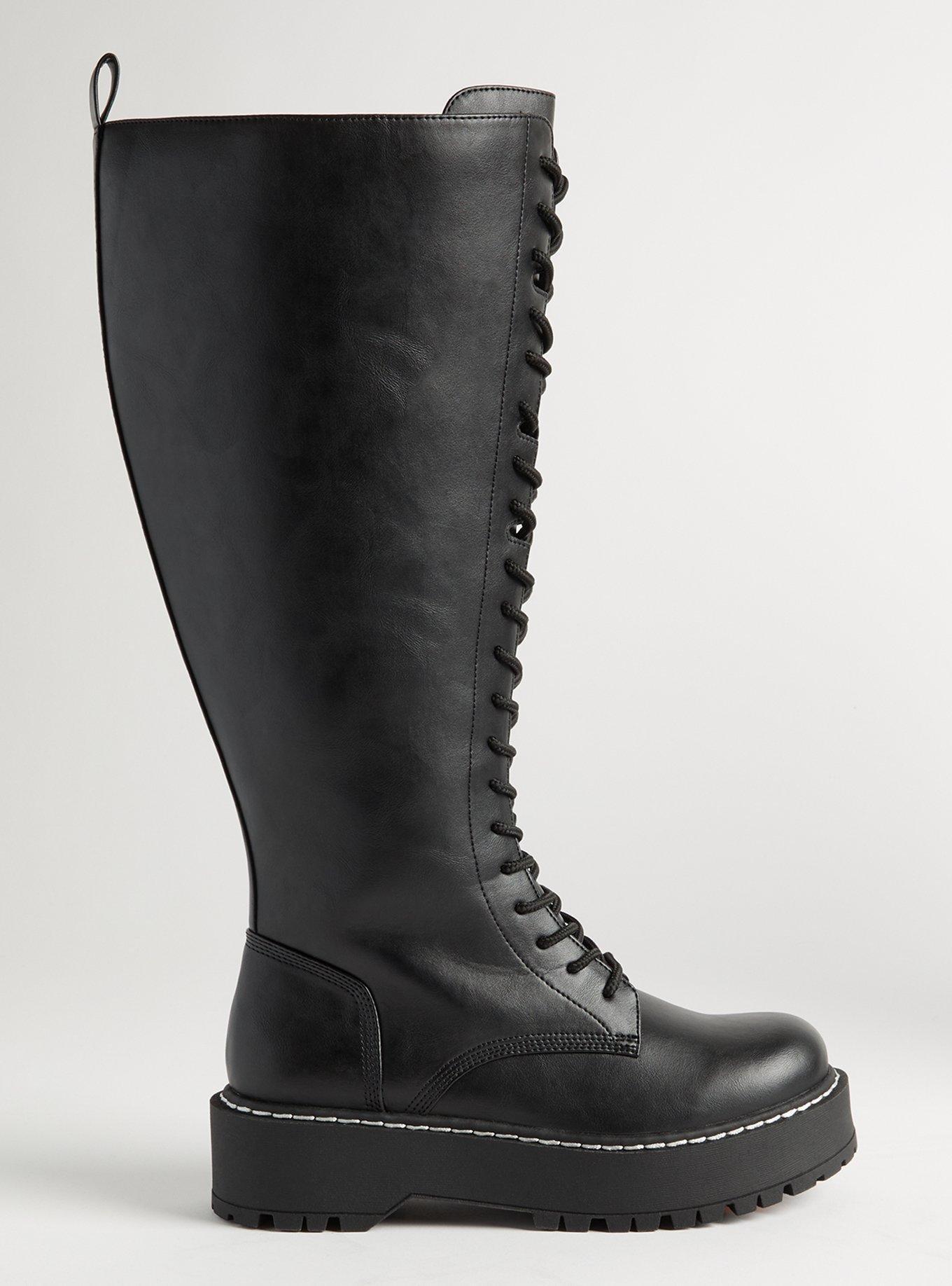 Combat Knee Boot (WW), BLACK, alternate