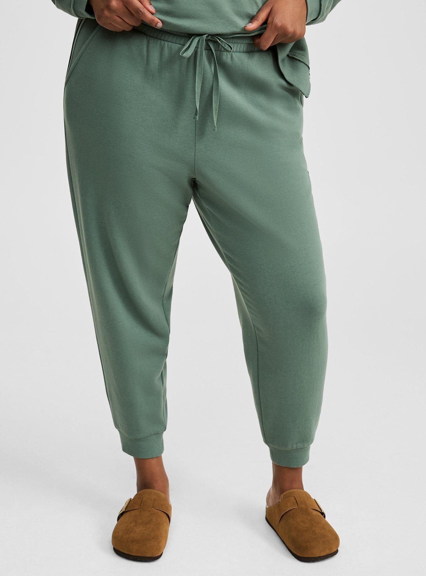 Pull-On Jogger Fleece Mid Rise Pant