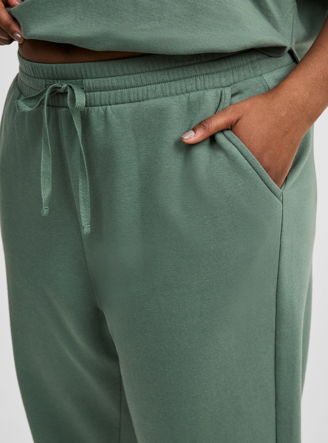 Pull-On Jogger Fleece Mid Rise Pant