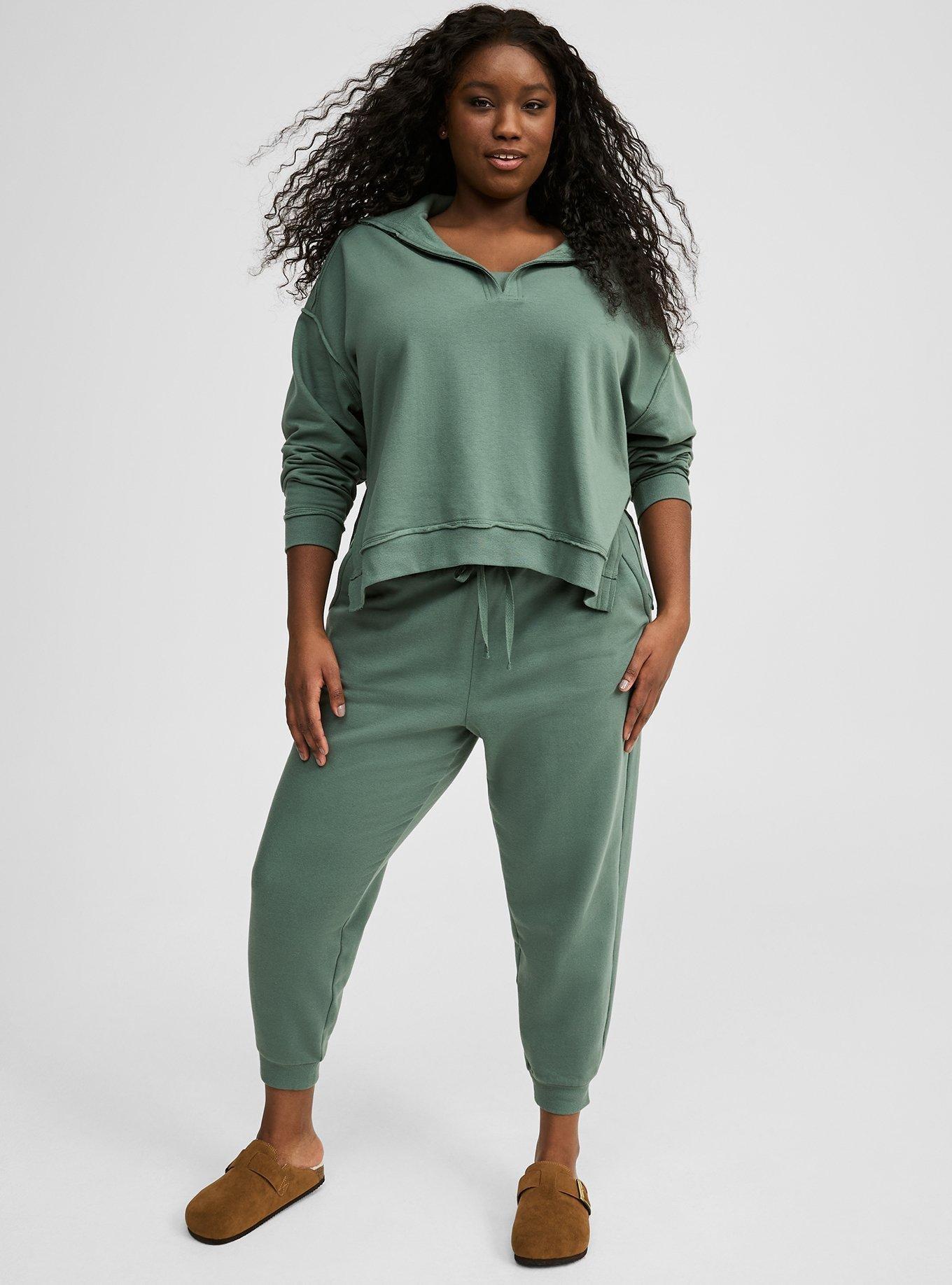 Pull-On Jogger Fleece Mid Rise Pant