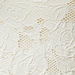 Plus Size Seamless Scoop Crop Top, WHISPER WHITE, swatch