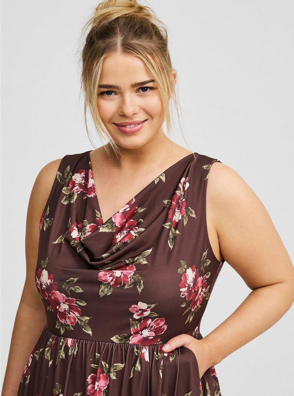 Blair Strappy Cutout Front Midi Dress Blair Strappy Cutout Front Midi Dress