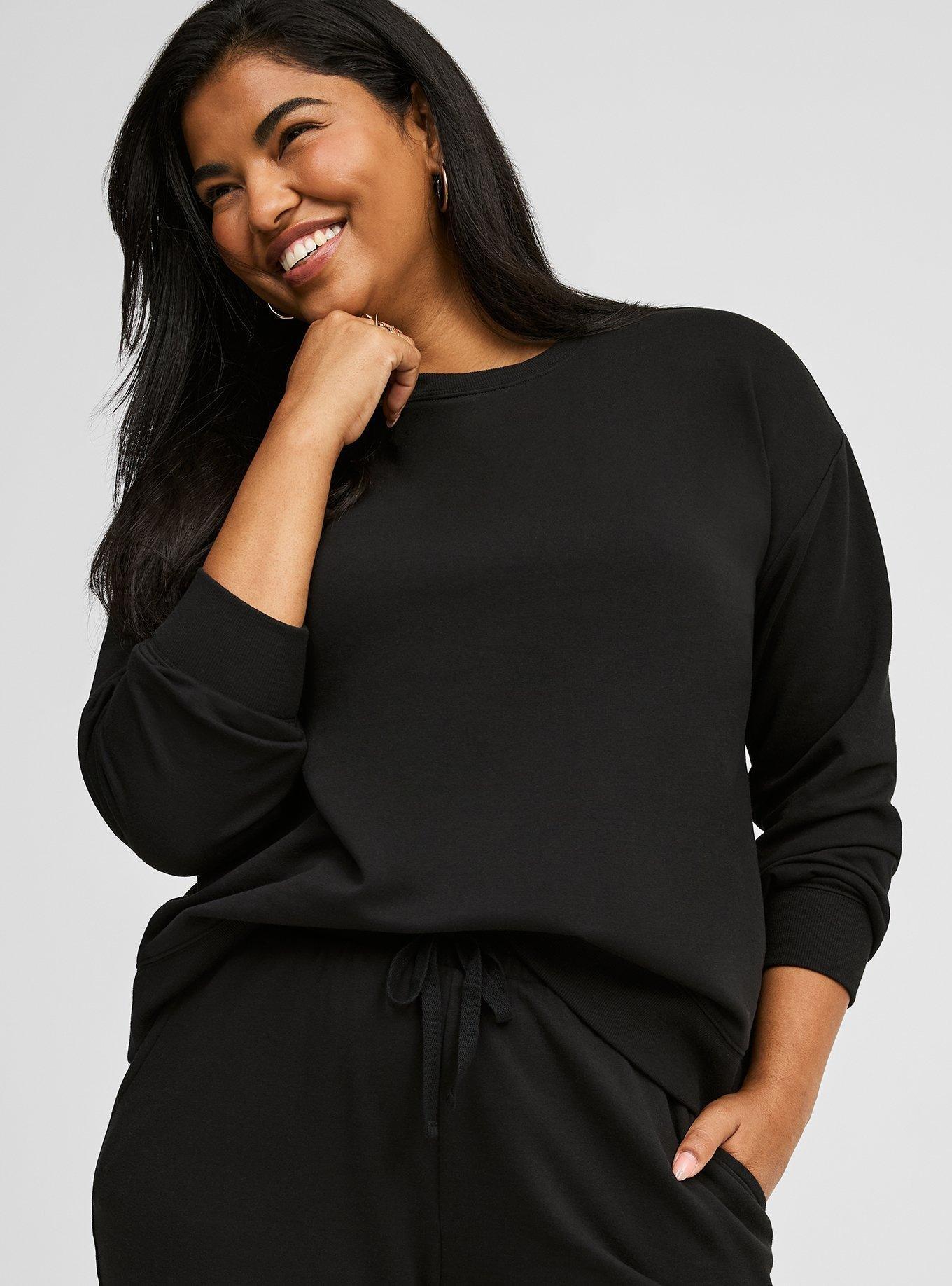 Popular TORRID 2x DROP SHOULDER PULLOVER