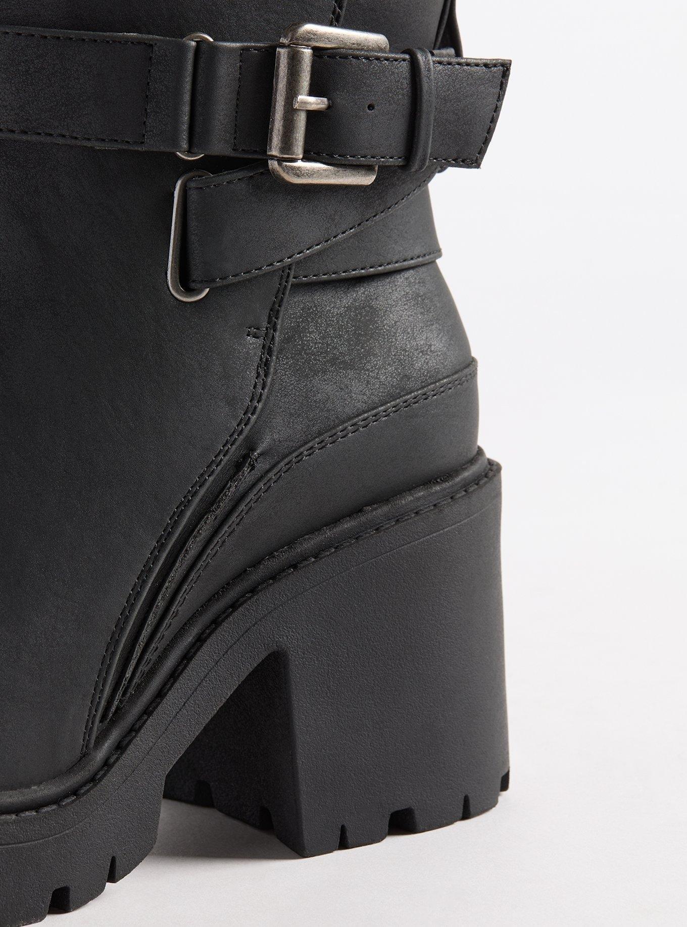 Strappy Buckle Bootie (WW