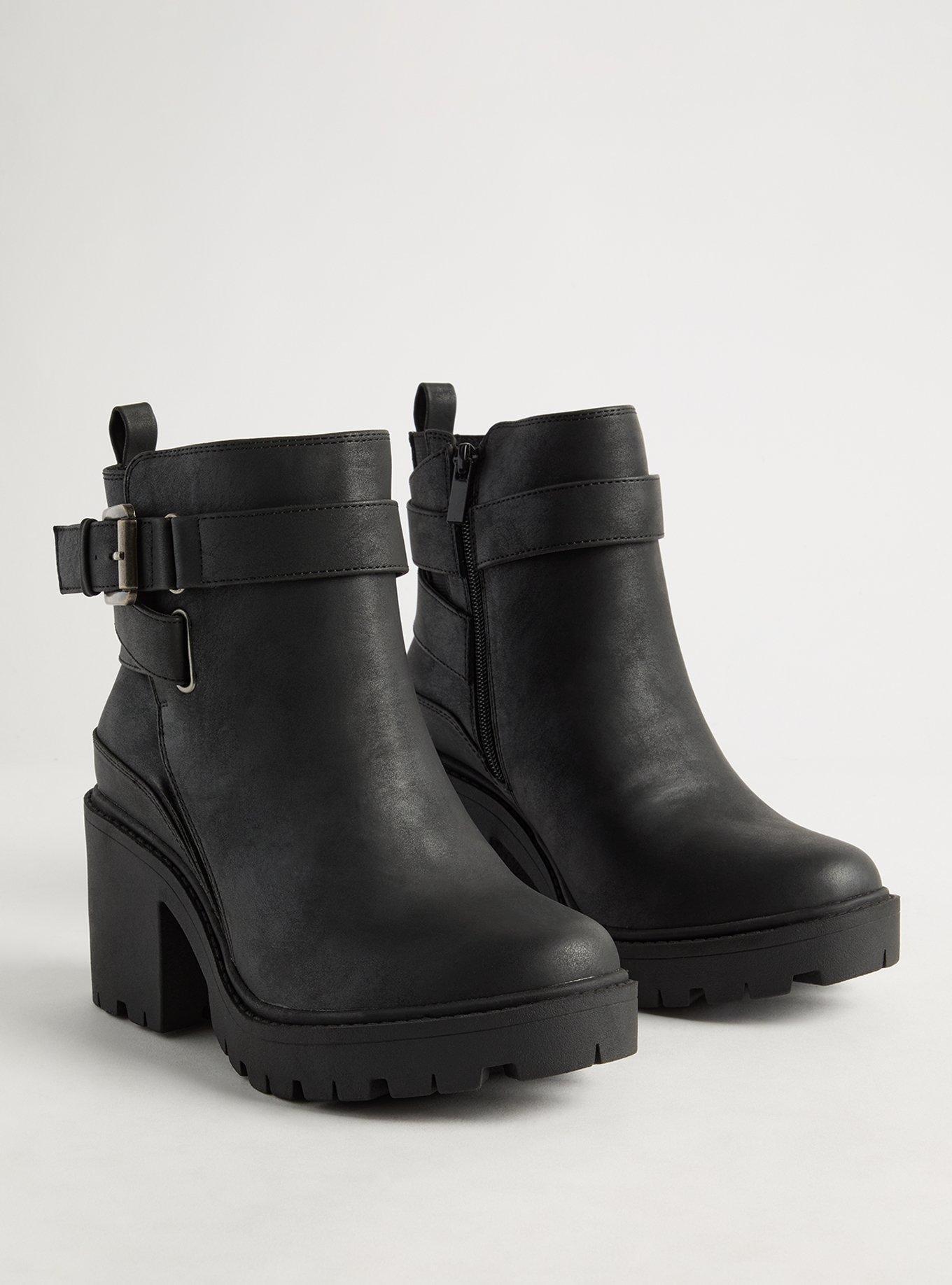 Strappy Buckle Bootie (WW