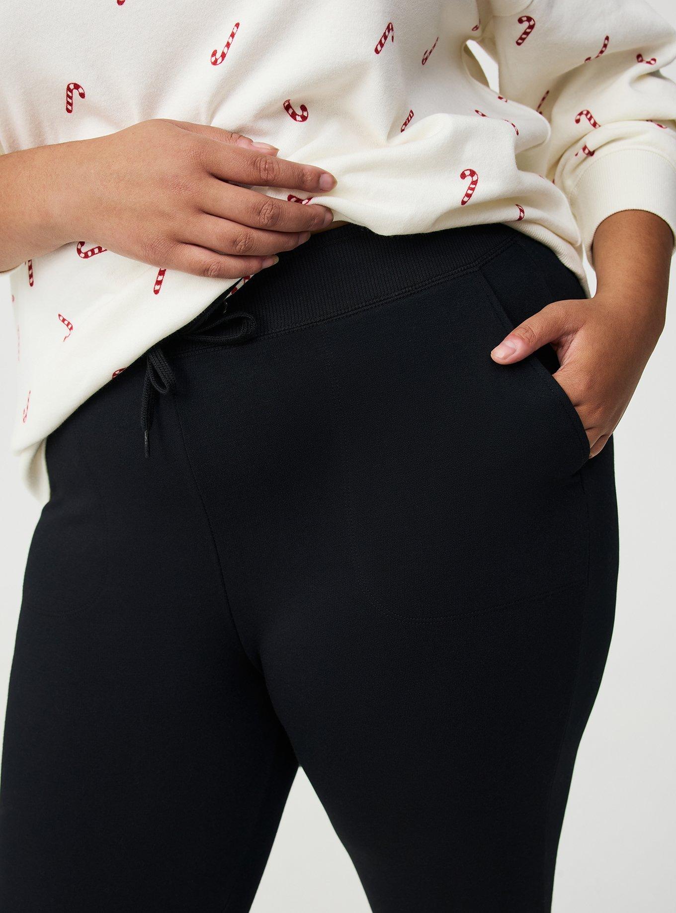 Full Length Fleece Signature Waist Jogger Pocket Legging