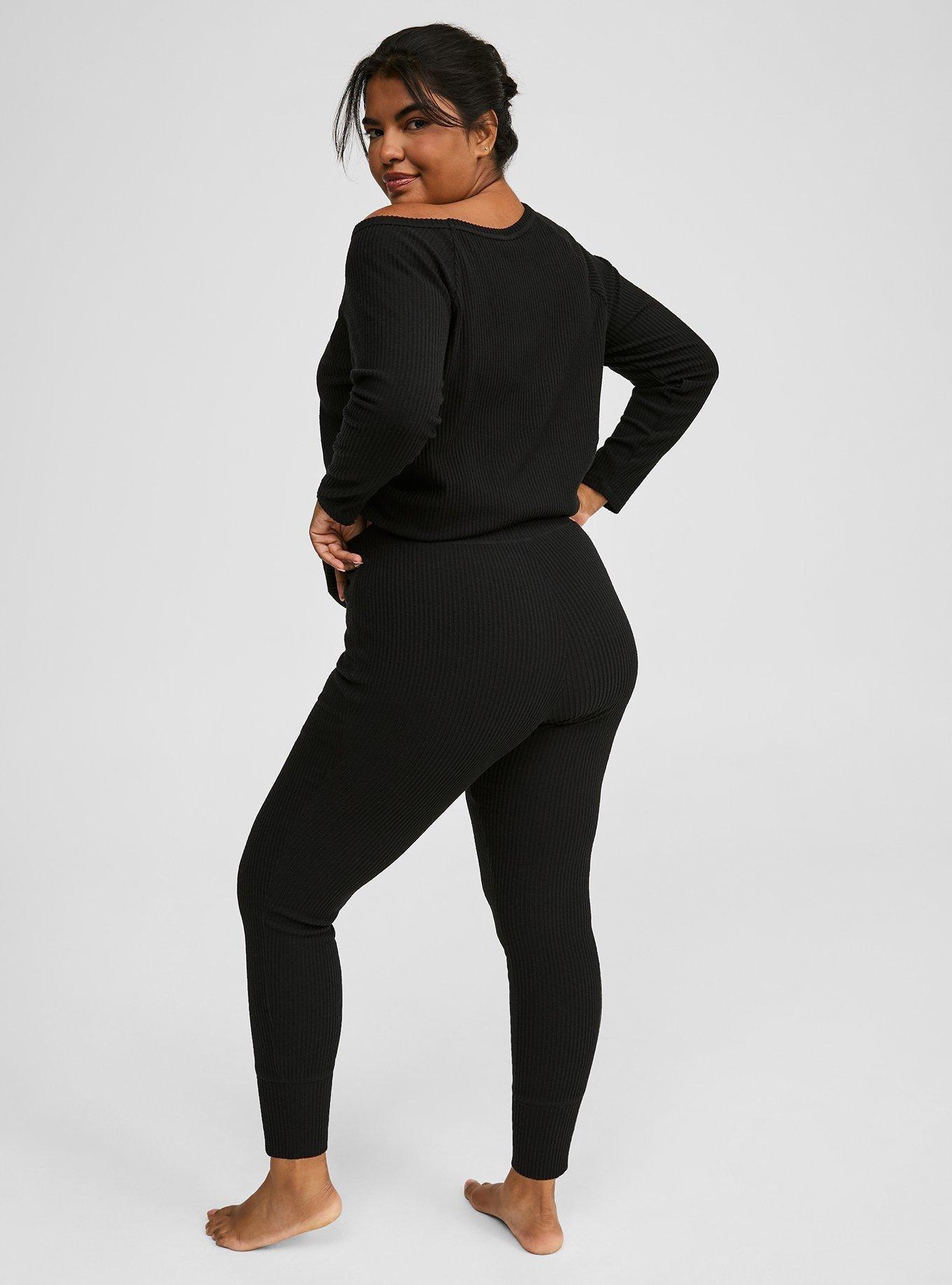 Heavy Hacci Rib Full Length Lounge Legging